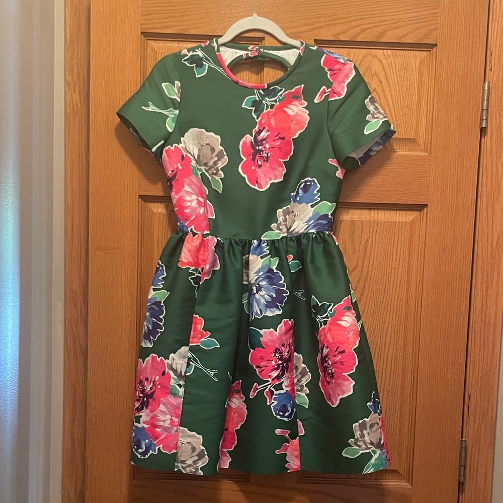 Kate Spade Floral Short Sleeve Dress Size 0